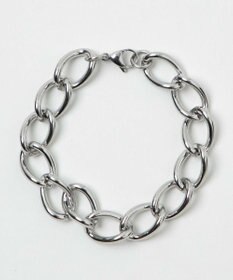 WEGO Mステンレスヘビーチェーンブレスレット