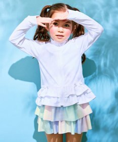 ANY KIDS 裾 フリル ラッシュガード