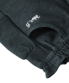 MIKI HOUSE HOT BISCUITS 【80-120cm】 おしりフリル ストレッチデニムパンツ