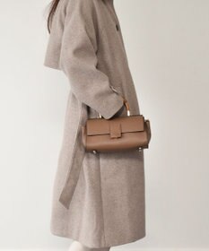 INTER-CHAUSSURES 【LORISTELLA】バンブーハンドルレザーハンドバッグ