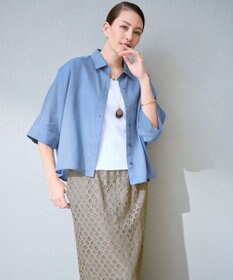 自由区 【SHIHOさん着用・こだわり素材】パネルレース スカート