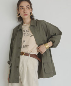 WEGO 【ANGIE VINTAGE】ミリタリー シャツジャケット