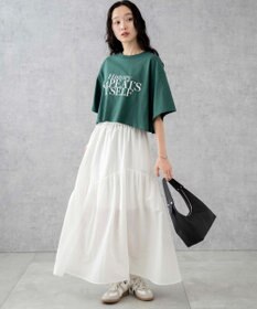 WEGO 【新色追加/手洗い可】グラフィックショートT