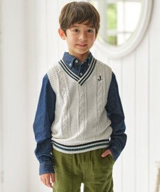 J.PRESS KIDS 【110-130cm】チルデン ニットベスト