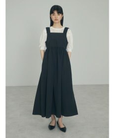 Green Parks ａ．肩ひもギャザーノースリワンピース