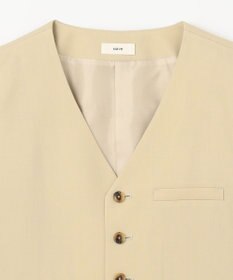 NAVE 【Nave・セットアップ可】ウールポリエステルツイルベスト