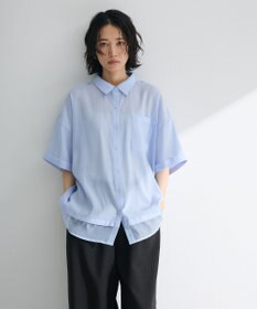 Green Parks 裾レイヤードショートスリーブシャツⅡ