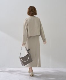 YECCA VECCA 【2点SET】ショートジャケットセットキャミワンピース