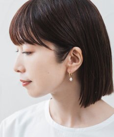 Pisceans 2wayドロップパールフープピアス