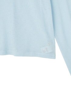 earth music&ecology シアーワッフルプルオーバー