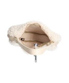 INTER-CHAUSSURES 【ANDREA CARDONE ITALI】レザーハンドルボアホーボーバッグ