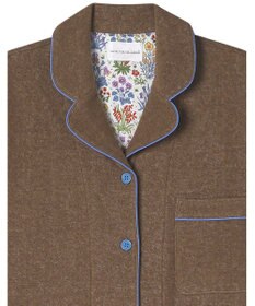 une nana cool 【綿混】コットンパイルパジャマMADEWITHLIBERTYFABRIC