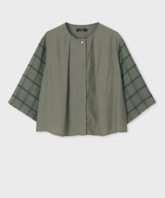 Paul Smith シアー チェック ブラウス