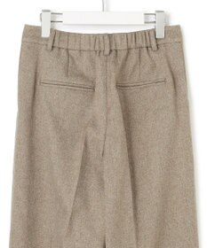 23区 【洗える/セットアップ対応】ウールライクカルゼ ワイド パンツ