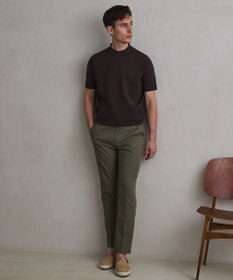 GOTAIRIKU 綿とポリのいいとこどり【洗濯機可】テーラード DRESS BIZ ニットTシャツ