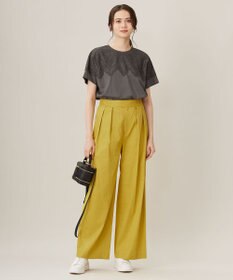 自由区 S 【洗える】レース Tシャツ