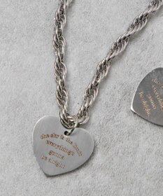 WEGO Lヘビーチェーンモチーフネックレス