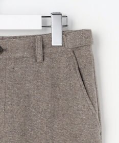 J.PRESS LADIES シルクネップツイード スレート パンツ