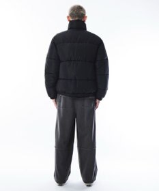 WEGO 【ユニセックス着用ITEM/MLサイズ展開】パファーグラフィックブルゾン