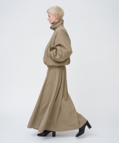 ATON VINTAGE NYLON TWILL | フレアスカート