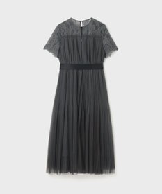 GRACE CONTINENTAL チュールプリーツドレス