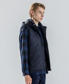 JOSEPH HOMME 【新素材】ライトラスターシャンブレー　ダウンベスト