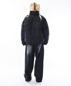 WEGO 【ユニセックス着用ITEM/MLサイズ展開】パファーグラフィックブルゾン