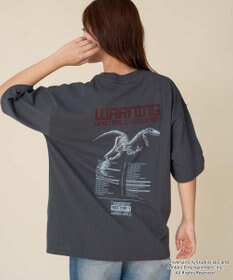 WEGO 【ユニセックス着用ITEM/SMLサイズ展開】JURASSIC　PARKグラフィックT（S）