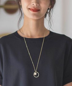 J.PRESS LADIES カーブパール ネックレス