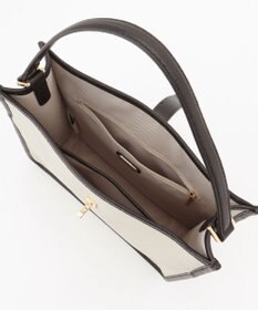 LA BAGAGERIE スクエアレザー2WAYショルダーバッグ