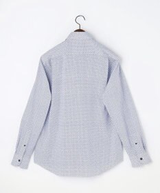 JOSEPH ABBOUD 【キングサイズ・オーガニックコットン・日本素材】ジオメトリックパターンプリントシャツ　26SSモデル