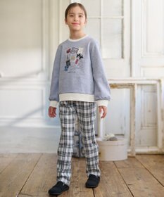 組曲 KIDS 【150-160cm】ロンドンスタンプ トレーナー