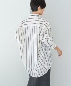 AMERICAN HOLIC ドビーストライプロングシャツ