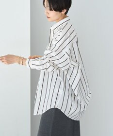 AMERICAN HOLIC ドビーストライプロングシャツ