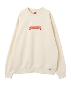 WEGO 【ユニセックス着用ITEM/MLサイズ展開/裏起毛】別注BENDAVISプランプロゴプルオーバー