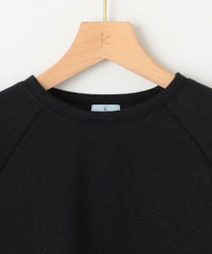 組曲 ラメパフスリーブプルオーバー