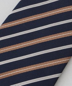 GOTAIRIKU  GOTAIRIKU別注【日本製】シルク ネクタイ_レジメンタル柄