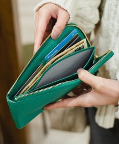 Atelier nuu 日本製 タッセルレザー loop ロングウォレットS