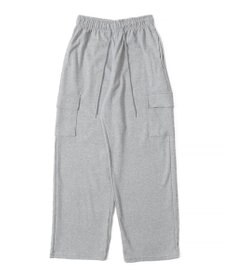 WEGO 【ウエストゴム】スウェットカーゴパンツ