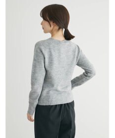 Green Parks ビジュー付きニットプルオーバー