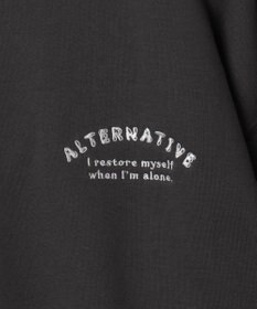 WEGO 【ユニセックス着用ITEM】ストレートラインロゴグラフィックプルオーバー