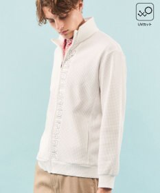 23区GOLF 【MEN】【UVケア】ワッフル パーカー