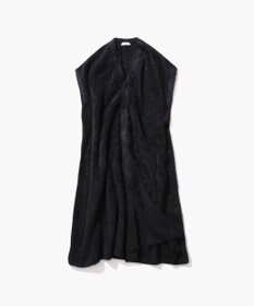 ATON ROYAL FUR CASHMERE | Vネックドレス