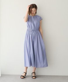 YECCA VECCA ギャザードロストワンピース
