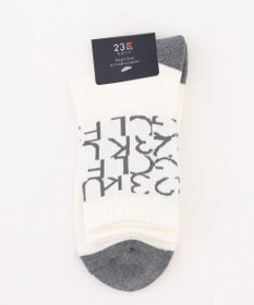 23区GOLF 【MEN】ロゴレギュラーソックス 18cm