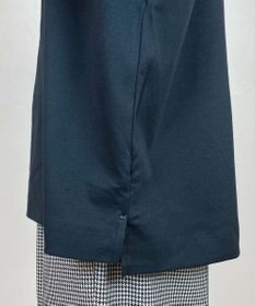 KASHIYAMA 【シルケット加工】コットンタートルネックカットソー