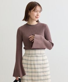 Green Parks ・ｓｗｉｎｇ　ｂｙ　ベルスリーブクルーリブニット