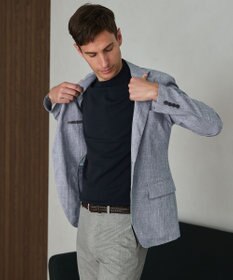 GOTAIRIKU 綿とポリのいいとこどり【洗濯機可】テーラード DRESS BIZ ニットTシャツ