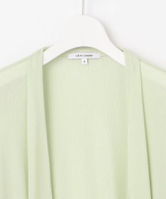 23区 L 【新色追加/UVケア/接触冷感】マルチ機能 シアー ショート カーディガン