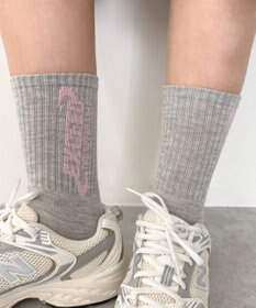WEGO EXCEEDロゴリブソックス